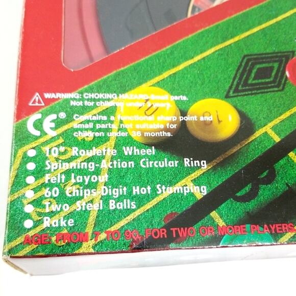 New in box Deluxe 10" Roulette Set - Picture 2 of 5